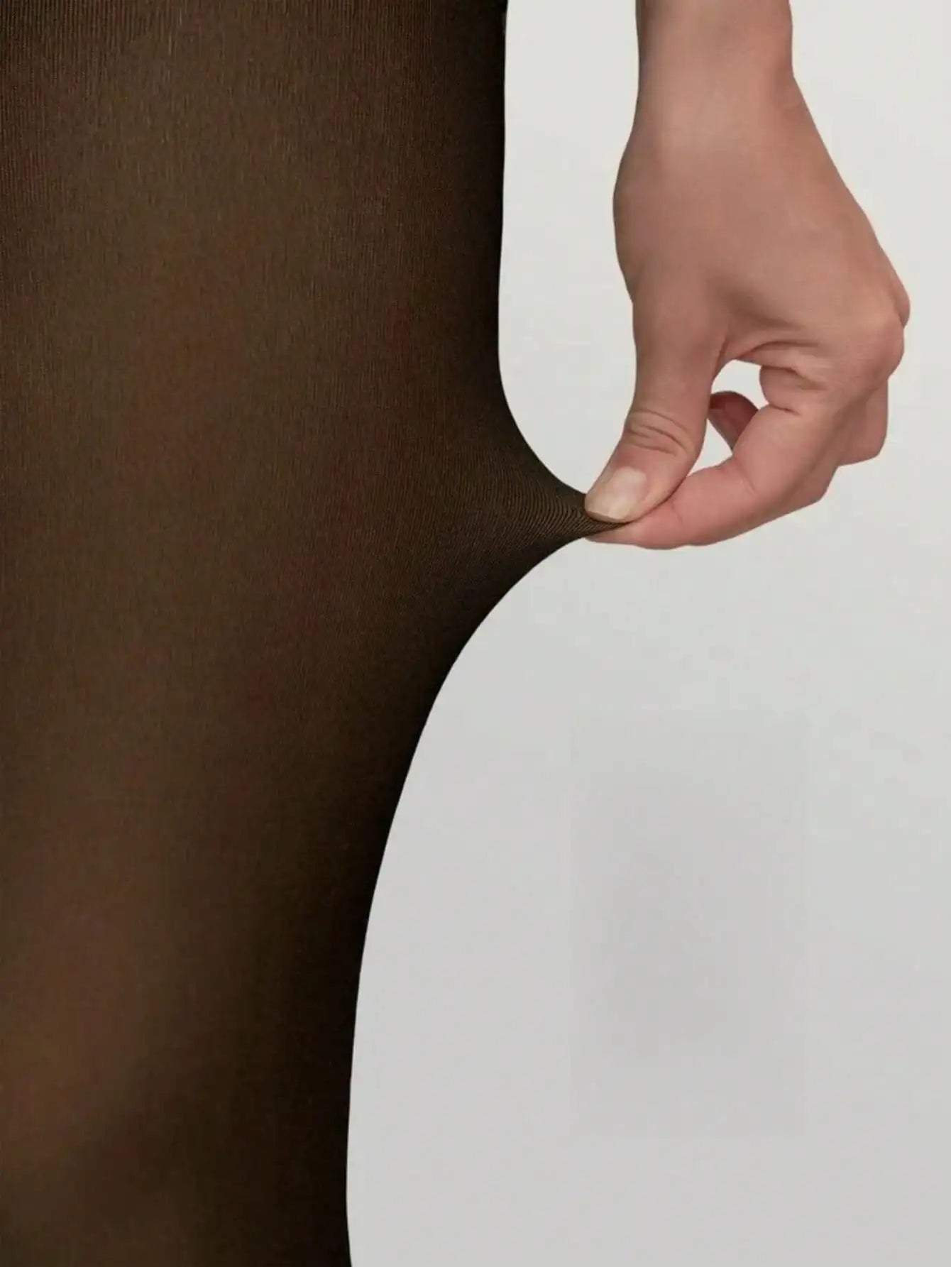 Rajstopy jesienne z podszewką polarową